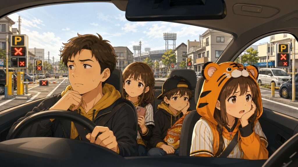 駐車場が満車で困っている
