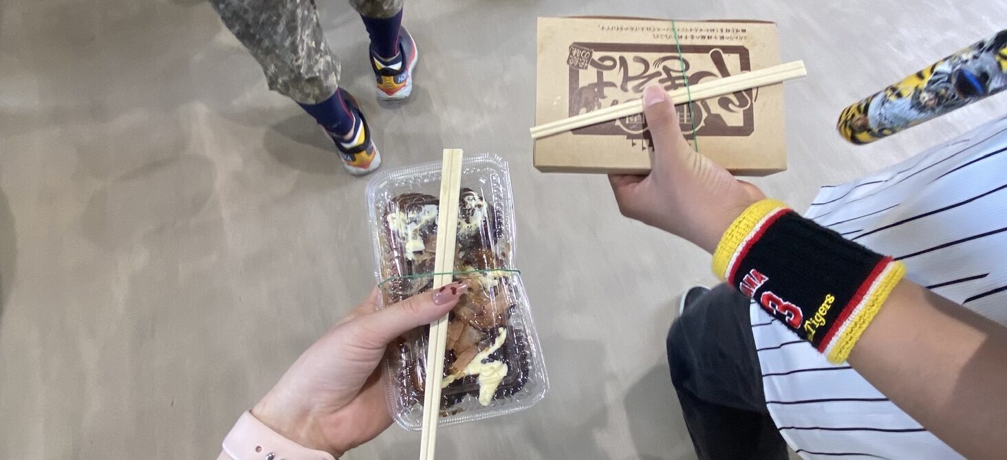 甲子園球場の売店で買った甲子園焼きそば